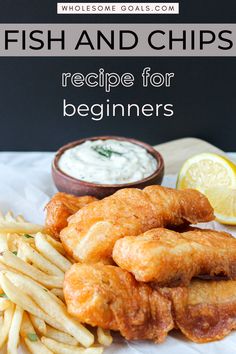 fish and chips recipe for beginners