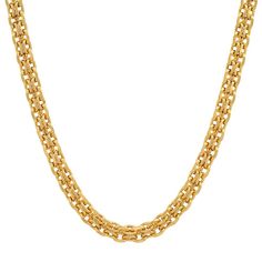 The 18k Gold Plated Bismark Mesh Necklace is a unique and beautifully intricate chain. A detailed double stranded necklace that creates sleek lines with beautifully intricate and symmetrical links. Wear it alone or pair with our other chain bracelets to create a coordinated look of your own. All our jewelry is made of high-quality materials, using advanced coating technology to ensure that it won't tarnish after a long-term use. Zodiac Pendant Necklace, Mesh Necklace, Trending Necklaces, Chunky Chain Necklaces, Double Strand Necklace, Zodiac Pendant, Initial Pendant Necklace, Chain Bracelets, Initial Pendant