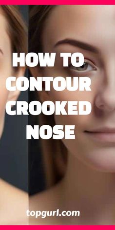 Improve the symmetry of your crooked nose with simple contouring tips that promise to transform your look—discover how inside. Contouring A Crooked Nose, Crooked Nose Contour, How To Contour Crooked Nose, How To Contour Your Nose Button Nose, Crooked Nose Contouring, Contour Crooked Nose, Simple Contouring, Contouring Tips, Easy Contouring