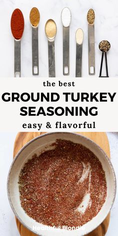 the best ground turkey seasoning easy and flavorful