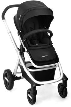 a baby stroller is shown with wheels