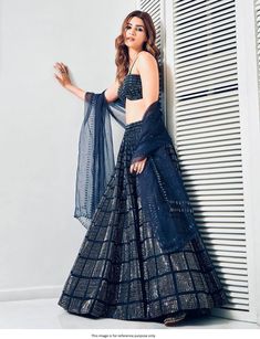 Shop Bollywood Kriti Sanon Inspired blue sequins lehenga at kollybollyethnics from India with free worldwide shipping. Blue Sequin Lehenga, Sequins Lehenga, Sequin Lehenga, Satin Lehenga, Lehenga Choli For Women, Choli For Women, Bridal Lehenga Designs, Black Lehenga, Party Wear Lehenga Choli