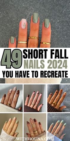 Fall has come, which means it's time for you to upgrade your short nails to one of these cute short fall nails of 2024. As a nail lover, I can't miss out a season without getting a fresh nail set and I bet it's the same for you. Thus we've got you everything from short fall nails 2024 , cute fall short nails, fall short nail ideas, fall short nail inspo, short fall nail colors, short fall nail ideas, autumn short nails and so much more to enjoy this fall with a new mani. Manicure Fall Ideas, Short Nail Autumn, Summer Fall Nail Colors, Fall Square Short Nails, Toenail Ideas Fall, Summer To Fall Nails Short, Short Fall Manicure, Nails For Late Summer, Short Gel Nails For Fall