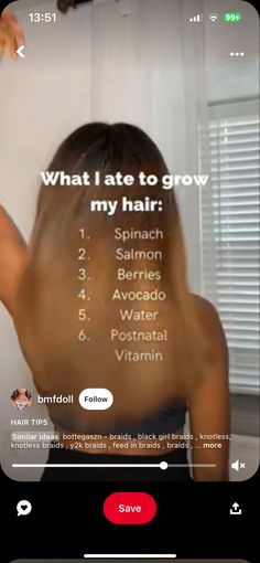 Healthy hair growth How To Grow Hair Fast, Grow Hair Long And Fast, How To Get Long Hair, Hair Growth Tips For Black Women, 6 Month Hair Growth, 1 Year Hair Growth, Hair Growth Chart, Hair Diet, Hair Growth Methods