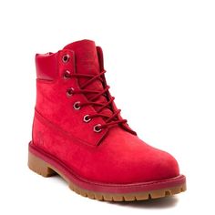 Limited Edition With Light Wear And Tear Vans For Kids, Red Timberlands, Timberland 6 Inch Boots, Timberland 6 Inch, Timberland Waterproof, Waterproof Leather Boots, Shoes Boots Timberland, Timberland Kids, Urban Kids