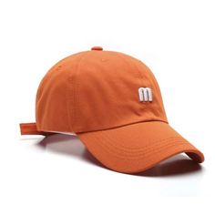 Are you looking for a trendy cap to be fashionable?

 You're in the right place and let us introduce you to our M cap, one of the most sought-after and trendy fashion accessories this year! This trendy cap will highlight your outfit of the day for everyone to see and complete your outfit. Nowadays, having a stylish cap is essential to complete a trendy men's outfit. At kaskette we offer you this M cap, this year's essential accessory. If you are lacking inspiration for your outfit of the day, l Trendy Everyday Visor Baseball Cap, Trendy Letter Print Baseball Cap, Trendy Letter Print Baseball Cap For Everyday, Trendy Baseball Cap With Letter Print For Everyday, Trendy One Size Fits Most Baseball Cap, Casual Orange Cap, Casual Orange Baseball Cap With Curved Brim, Trendy Dad Hat With Curved Bill, Trendy Hat With Curved Visor