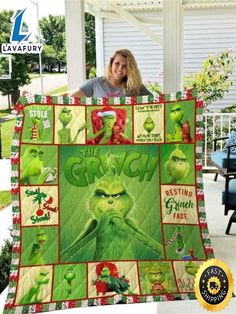 Gifts For Fans Women Birthday The Grinch Blanket The Anime/ Cartoon Blanket is a durable and stylish piece of art that will transport you into the beloved world of your favorite comic book and animated characters. Made with high-quality materials and featuring crisp, vibrant prints, this blanket offers both comfort and nostalgia as you immerse yourself in the enchanting realm of anime. Perfect for cozying up while reminiscing about your treasured moments with these iconic characters. Gifts For F Grinch Blanket, Present For Grandparents, Parents Day, Grinch Stole Christmas, Crib Blanket, Christmas Blankets, Women Birthday, Grinch Christmas, Grandparents Day