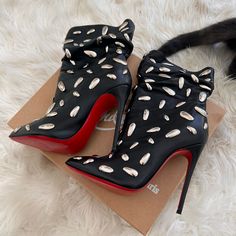 Christian Louboutin Ankle Boots. Normal Wear Louboutin Ankle Boots, Louboutin Boots, Christian Louboutin Boots, Tv Fashion, Fashion Tv, Louboutin Shoes, Christian Louboutin Shoes, Reality Tv, Shoes Heels Boots