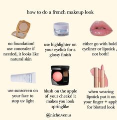 French Makeup, Alat Makeup, Fresh Makeup, Smink Inspiration, Makeup Hacks, Makeup Revolution, Pretty Makeup, Detox Drinks, Cute Makeup