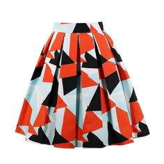 Vintage Multicolor Triangles Skirt: Summer Freshness in Your Wardrobe! 












  The vintage multicoloured triangles skirt is a real call to summer! With its colourful pattern , it will bring a touch of cheerfulness to your wardrobe. Its flared cut ensures optimal comfort while offering an elegant and feminine silhouette. This skirt is made from a light and soft fabric, pleasant to wear on hot days. With its high waist, it can be worn with a fitted top to highlight your waist. The multicoloured triangles on a white background of this vintage skirt will add a touch of originality and modernity to your retro look. Perfect for a summer evening or a sunny day, this vintage skirt will bring a touch of freshness and good humor to your style.



 Vintage Style

 Composit Triangle Skirt, Style Année 80, Box Pleat Skirt, Printed Pleated Skirt, Geometry Pattern, Retro Mode, Elegant Skirt, Skirt Women, Styles Inspiration