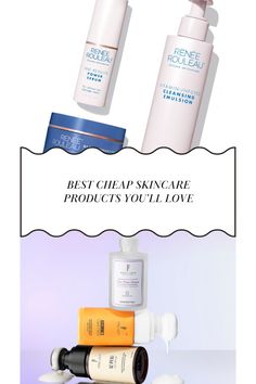 Here are the best cheap skincare products that will transform your routine. #cheapskincare #beautytips Cheap Skincare Products, Cheap Skincare, Cheap Skin Care Products