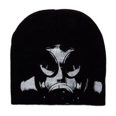 Stay warm in style with these great new designs on cuffless beanies. Size: One Size.  Color: Black.  Gender: female.  Age Group: adult. Short Beanie, Black B, Gas Mask, New Designs, Cloth Bags, Gravity, Stay Warm, Gender Female, In Style