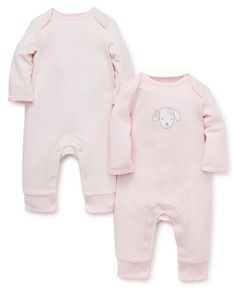 Cute twosome: Our newborn baby girls' cotton coveralls make getting dressed super-easy with fold-able shoulders and inseam snaps.
100% Cotton
Flame-retardant free
Imported
Machine washable cold and tumble dry low
Snap closure for easy changes Newborn Essentials, Getting Dressed, Girls Shopping, Puppy Love, Snap Closure, Newborn Baby, Baby Onesies, Rompers