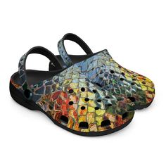 Classic Clogs Colorful Glass Mosaic – CoolWear