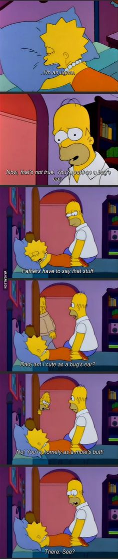 the simpsons is sitting in bed and talking to each other about what they are doing