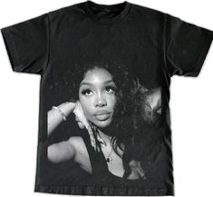 Sza Shirt Outfit, Sza Looks, Sza Graphic Tee, Sza Fits, Sza Graphic, Sza Merch, Sza Shirt, Ahs Style, Girl Essentials