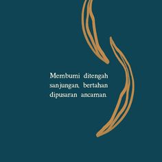 an image of a quote on the cover of a book with gold lines and blue background