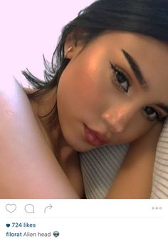 Straight Brows, Eyebrow Beauty, Beauty Eyebrow, Cute Makeup, Aesthetic Makeup, Beautiful Makeup, Beauty Inspiration