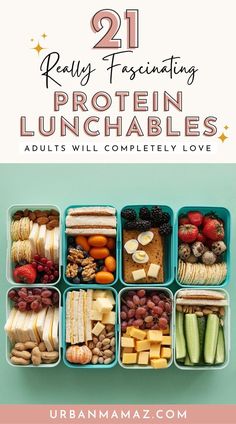 Looking for really fascinating protein lunchables adults will completely love? Check out this list of 21 best protein lunchables for adults! Protein Lunchables, Lunchables For Adults, High Protein Lunch Ideas, Snack Boxes Healthy, Protein Meal Prep, English Afternoon Tea