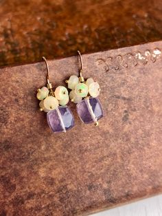 Bridal Party Jewelry, Opal Birthstone, Cube Shape, Silver Gift Wrap, Color Earrings, Moonstone Necklace, February Birthstone, Pink Amethyst, Opal Earrings