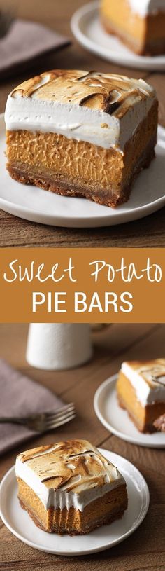 this sweet potato pie bars is the perfect dessert to serve at any party or celebration