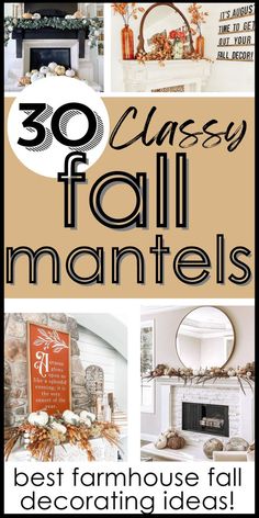 the best fall mantels and decorating ideas for every room in your home