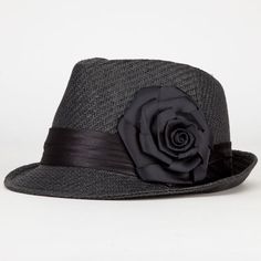 Straw Womens Fedora 215976400 | Hats & Beanies | Tillys.com Womens Fedora Hat, Quick Silver, Mad Hat, Hats Winter, Womens Fedora, Straw Fedora, Crochet Hats Free Pattern, Moustaches