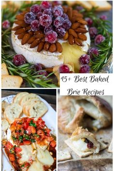 the best baked brie recipes and desserts to make for your next holiday party