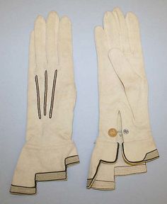 Gloves Make Do And Mend, Shoe Clips, Historical Fashion, Metropolitan Museum Of Art, Metropolitan Museum