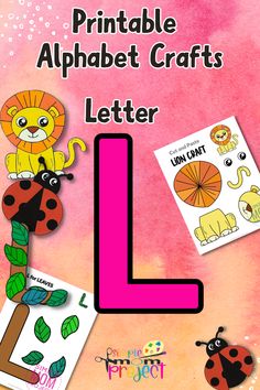 the letter l is for printable alphabet crafts