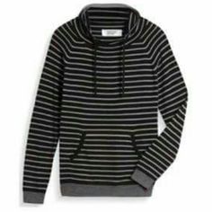 Amour Vert Black Gray Stripe Pullover L Large Like New Washed But Never Worn Item 400 Fix Credit, Cotton Pullover, Style Profile, Personal Stylist, Comfy Outfits, Grey Stripes, Stitch Fix, Dress To Impress, Black Gray