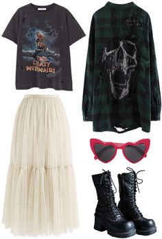 Black Outlet, Punk Street Style, Pinterest Outfits, Edgy Outfits, Casual Style Outfits, Lookbook Outfits, Looks Vintage, Grunge Fashion