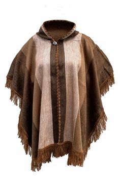 Handmade Brown Bohemian Poncho, Bohemian Brown Shawl Poncho, Clint Eastwood Western, One Size Long Sleeve Alpaca Poncho, One Size Alpaca Poncho Cape, Brown Alpaca Poncho Cape, Alpaca Poncho, Poncho Shawl, Wool Poncho