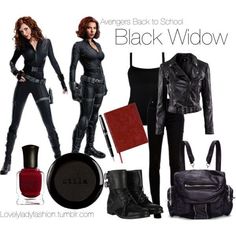 Diy Black Widow Costume, Black Widow Outfit, Widow Costume, Marvel Inspired Outfits, Black Widow Costume, Disneybound Outfits, Spy Outfit, Marvel Fashion, Moda Grunge