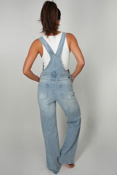 Get that classic American vibe with our Marissa overalls. The perfect fit to make them super flattering on everybody and with the perfect amount of stretch to make them crazy comfortable. Size Chart Features: bib front buckle straps pockets straight leg measurements are approximate and taken when garment is lying flat small: inseam: 31.5" medium: inseam: 32" large: inseam: 32.5" Medium Wash Shortalls With Adjustable Straps, Everyday Medium Wash Overalls, Trendy Medium Wash Overalls With Adjustable Straps, Medium Wash Denim Jumpsuit With Adjustable Straps, Medium Wash Straight Leg Overalls, Straight Leg Medium Wash Overalls, Casual Jeans Overalls With Adjustable Straps, Fall Bib Front Overalls With Adjustable Straps, Trendy Bib Front Overalls With Adjustable Straps