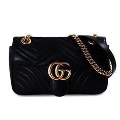 We  the ity of this Gucci bag or your Full . The bag has been inspected and ated by our experts.   Description:   Gucci GG Marmont Small Metalassé Shoulder Bag Details: Black Quilted Chevron Leather / Gold-Tone Hardware / Chain-Link and Leather Pad Shoulder Strap / Double G Logo at Front / Micro-Fiber Suede Interior Lining / Zipper Pocket at Inside / Push Button Flap Closure at Top Includes Dustbag Measurement: Width 26cm / Height 15.5cm / Depth 7cm Condition: Pre/Loved in Very Good Condition. Little Discoloration at one Corner. Estimated Retail: $2,000   Feel like trying before buying? Contact us on bagsalora@gmail.com or +1 307 216-5225 and we will arrange for a viewing at our office. Gg Marmont Small Matelassé Shoulder Bag, Double G Logo, Hand Purse, Gucci Marmont, G Logo, Gucci Gg Marmont, Gg Marmont, Gucci Handbags, Exclusive Bag