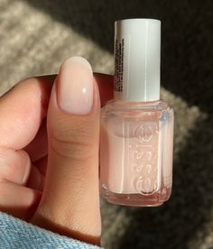 #essie #nailpolish Essie Collection, Essie Going Steady, Essie Nails, Sheer Essie Nail Polish, Neutral Nails Essie, Essie Neutral Nail Polish, Essie Nail Polish Neutral, Essie Mademoiselle Nail Polish, Essie Ballet Slippers Nail Polish