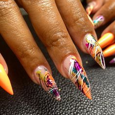 Happy Birthday Mrs K! | Instagram Sassy Nails, Ombre Acrylic Nails, Creative Nail Designs, Almond Acrylic Nails, Instagram Happy Birthday, August 19