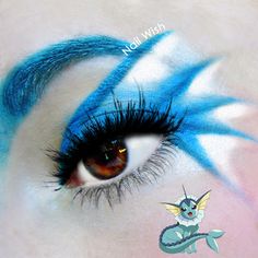 Nail Wish: Poke Makeup Challenge #5: Vaporeon