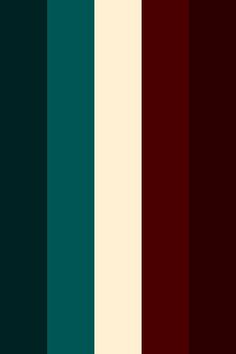 an image of the color palettes in shades of red, green and beige with white