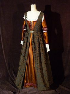 Century Clothing, Fantasy Dress, Historical Dresses, Fantasy Fashion, Historical Clothing