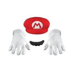 Buy Costume Accessories Mario accessory kit for adults, Super Mario Bros. sold at Party Expert Super Mario Hat Pattern, Goomba Hat, Mario Halloween Costumes, Mario Halloween, Masquerade Halloween Costumes, Mario Costume, Mario E Luigi, Superman And Spiderman, Mario Yoshi