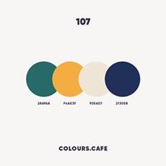 an image of different colors in the same color scheme on a white background with text that reads, 1017 colours - cafe