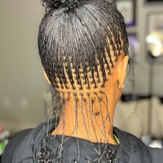 The Original Braid Goat 🐐💜 | Braider + Loctician (@thebraidgoat) • Instagram photos and videos Tiny Braids, Micro Braids Styles, Happy Charms, Silk Press Hair, Locs Natural, Sister Locks, Cornrows Braids For Black Women, Accepting New Clients