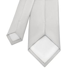 Richer than pure white, these solid wedding neckties matched to Azazie Ivory convey a sense of purity and calm.Knotty Tie Co. is not affiliated with Azazie. We print our own textiles with colors that match closely to Azazie's swatches. White Adjustable Standard Tie, White Fitted Tie For Black Tie Events, Fitted White Ties For Black Tie Occasions, White Standard Tie For Black Tie Events, Classic White Tie For Wedding, Classic Fitted White Neckwear, White Standard Tie For Gift, Classic White Wedding Tie, White Standard Tie As Gift