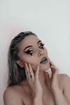 Grey Devil subtle makeup Devil Makeup Look, Devil Makeup, Subtle Makeup, Makeup Looks, Grey