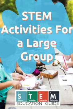 A large group of kids doing stem activities. Large Group Activities Elementary, Large Group Science Experiments, Steam Group Activities, 5 Minute Stem Activities, Steam Activities Elementary Low Prep, Math Steam Activity, 30 Minute Stem Activities Elementary, Stem Group Activities, Large Group Stem Activities