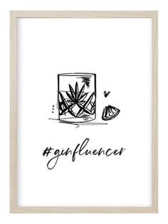 a black and white print with the words agulfencer