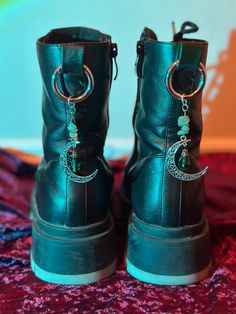 Beautiful whimsical and fun boot charms to shine you to your path ✨a simple touch of magic on your boots. Fairy Boots, Boot Charms, Forest Fairy, Shoe Clips, To Shine, Brooch Pin, Clothing And Shoes, Charms, Forest