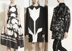 Pre Autumn/Winter 2014/15 Final Print Highlights catwalks Botanical Illustration Black And White, Stella Mcartney, Black And White Google, Tropical Botanical